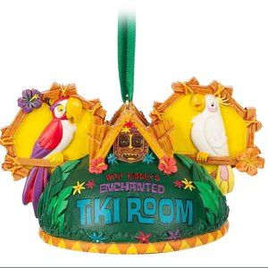 Disney Parks Enchanted Tiki Room Ear Hat Ornament